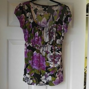 Cap sleeve fitted top